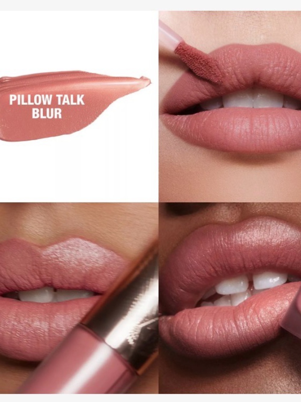 $37 Pillow Talk Blur Liquid Lipstick - Pillow talk medium blur